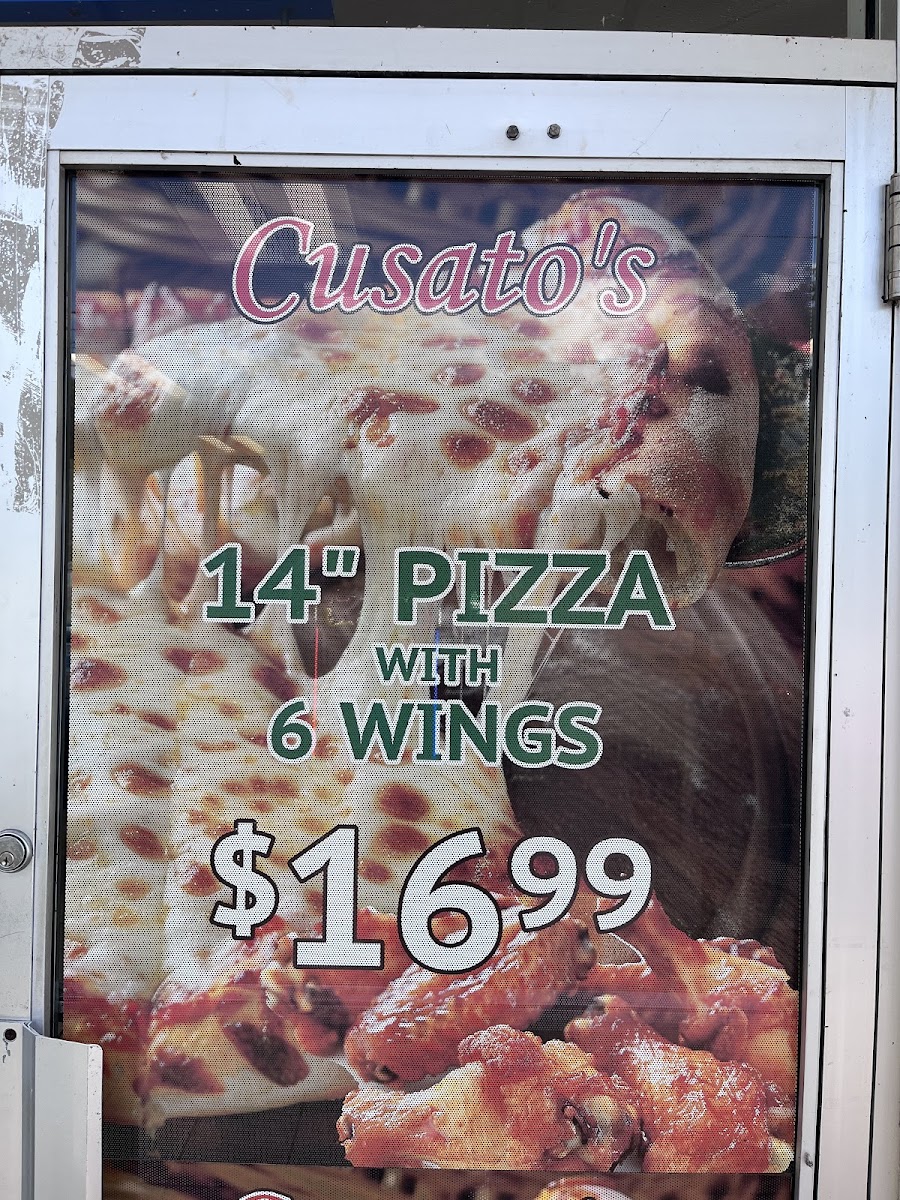 Menu Cusatos Pizzeria And Deli Of Ballston Spa-2